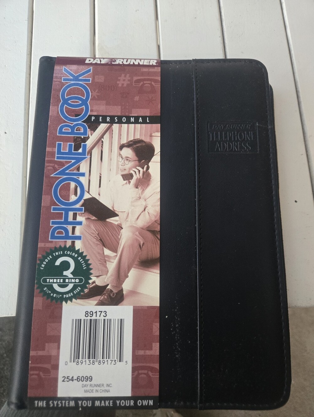 Day Runner Personal Phonebook - Black